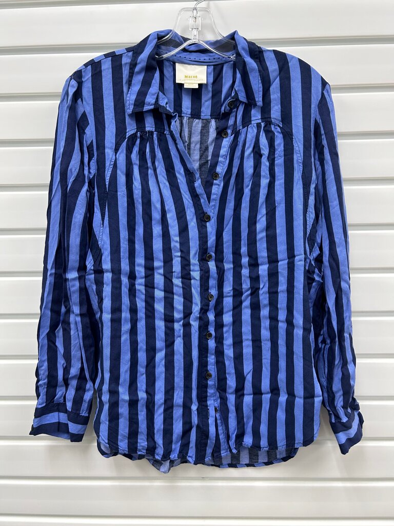 Striped Blue Long Sleeve Shirt