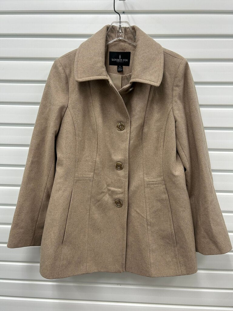 London Fog Women's Wool Blend Coat