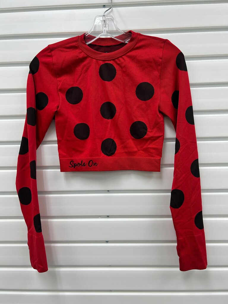 Miraculous Ladybug Red Polka Dot Long Sleeve Shirt