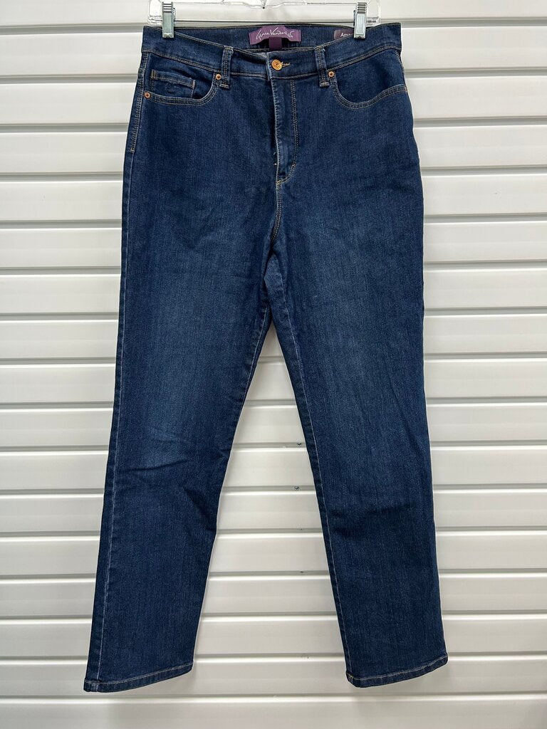 Gloria Vanderbilt Dark Wash Denim Jeans 10
