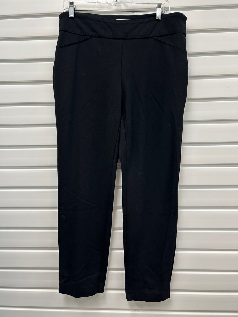 Charter Club Cambridge Slim Black Pants size 12