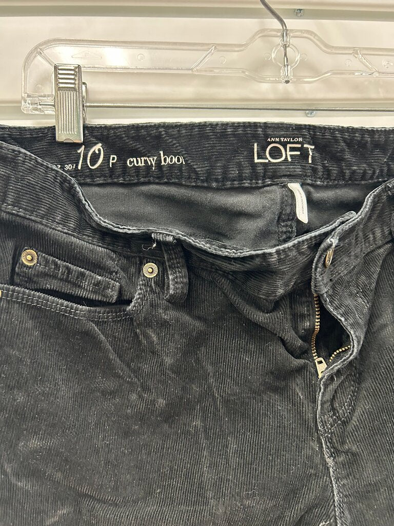 Ann Taylor LOFT Curvy Bootcut Pants 10P