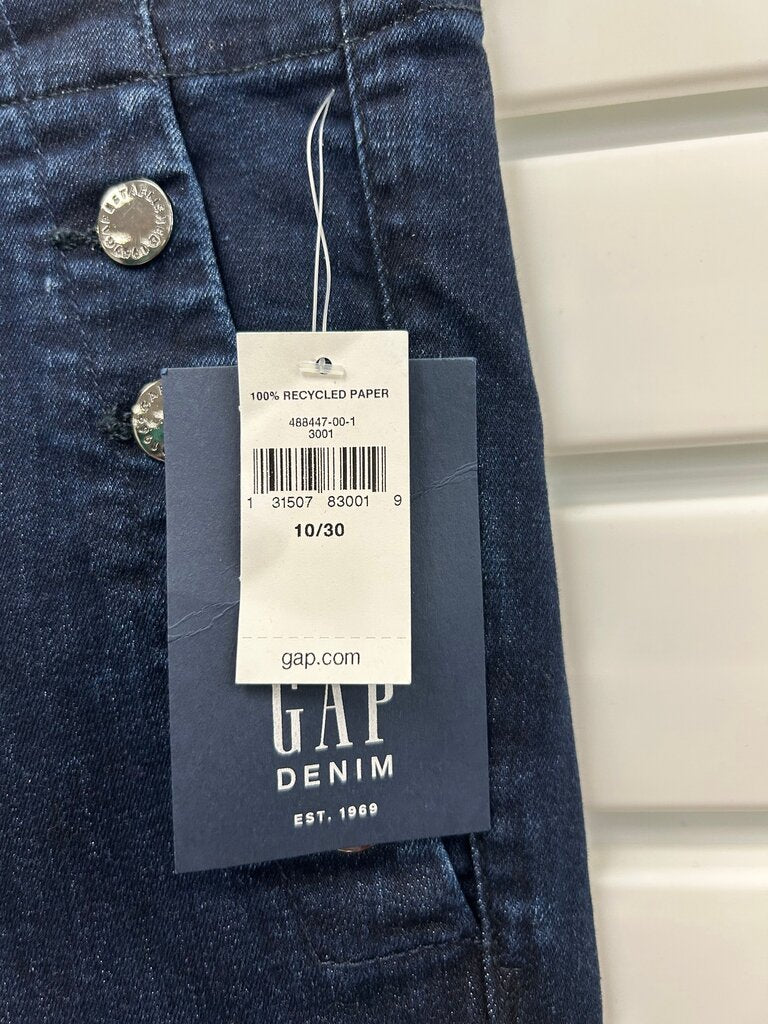 GAP high-rise button-side skinny jeans NWT
