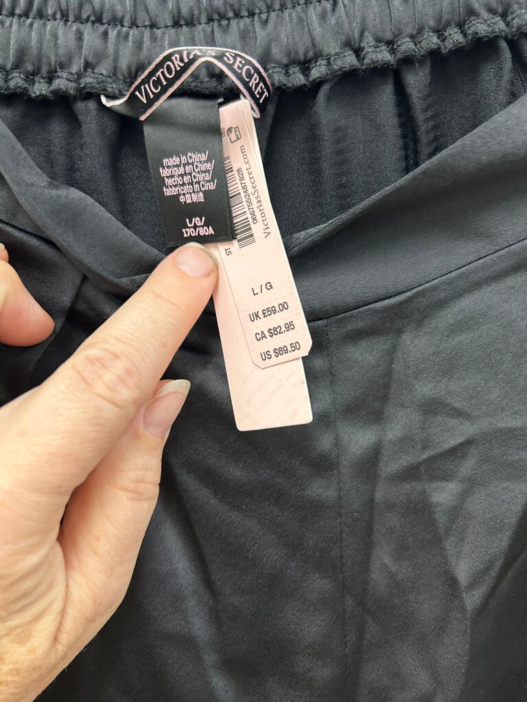 Victoria's Secret Black Wide Leg Pants