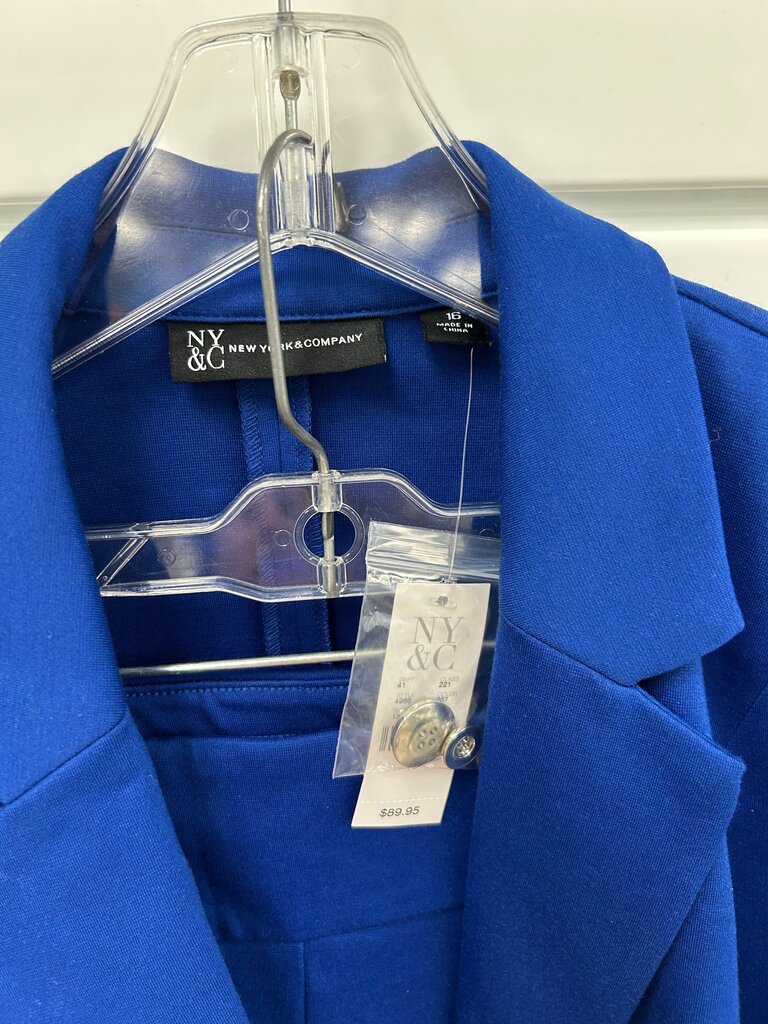 NY&Co Women's Blue Suit NWT