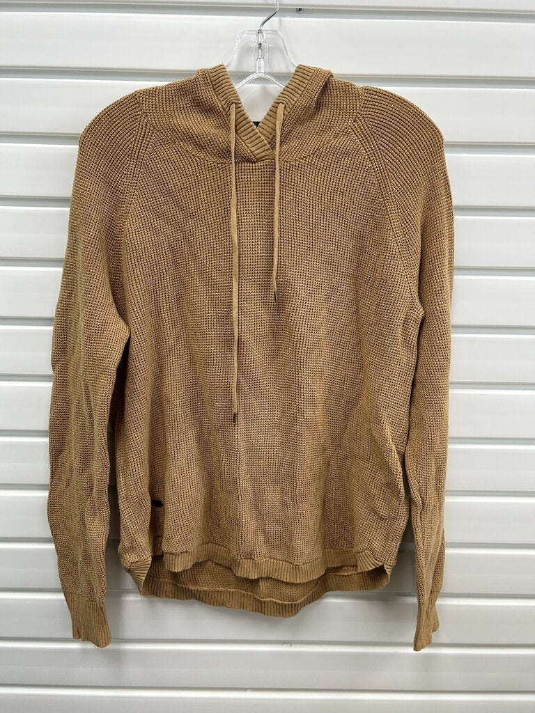Ralph Lauren Beige Knit Hoodie, L