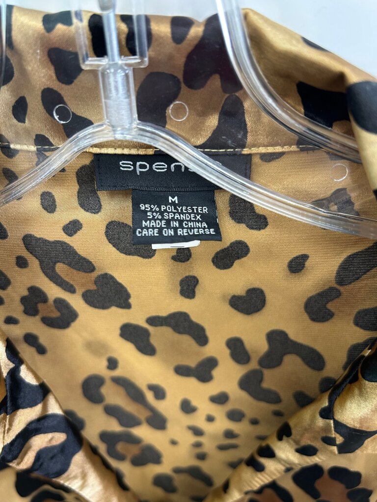 Spense Women's Leopard Print Blouse
