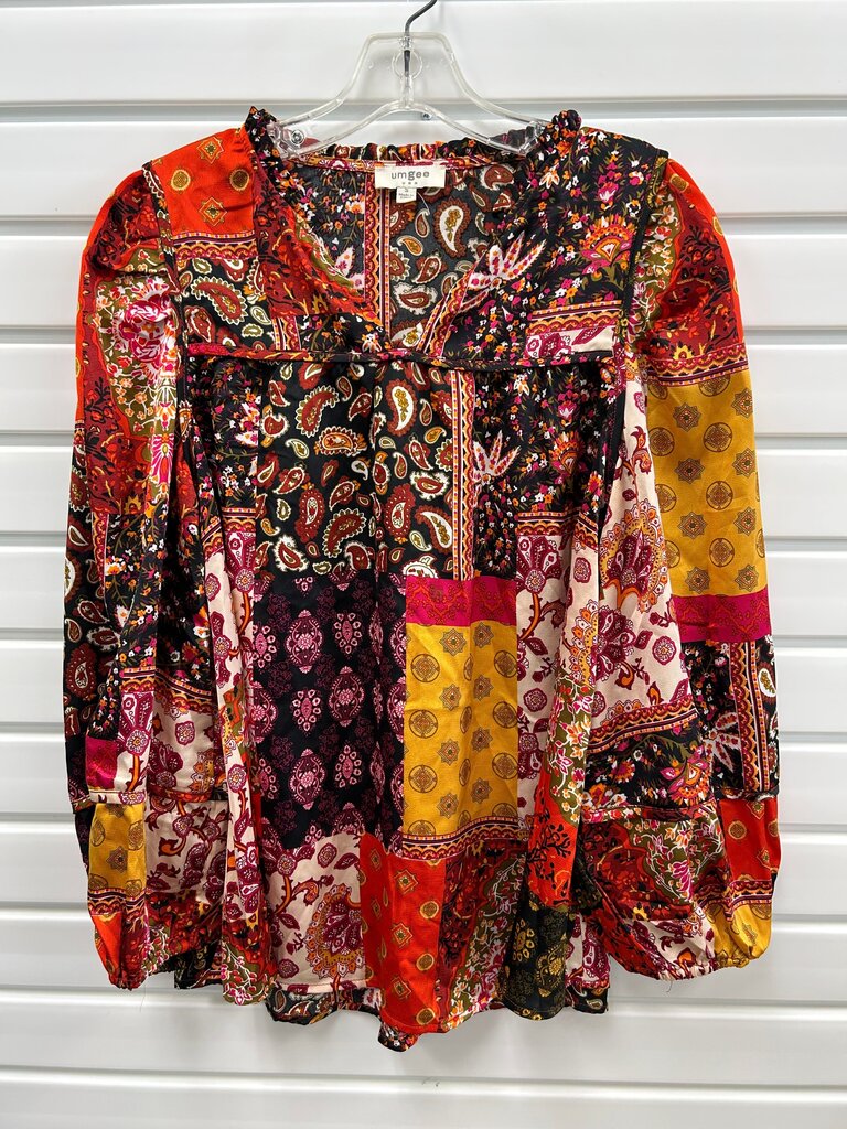 Umgee Multicolor Bohemian Style Top, S
