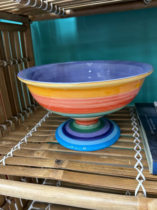 Colorful Decorative Serving Bowl