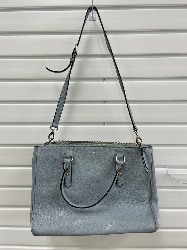 Kate Spade Gray Leather Handbag