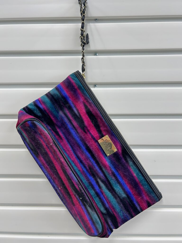Colorful Velvet Clutch Bag