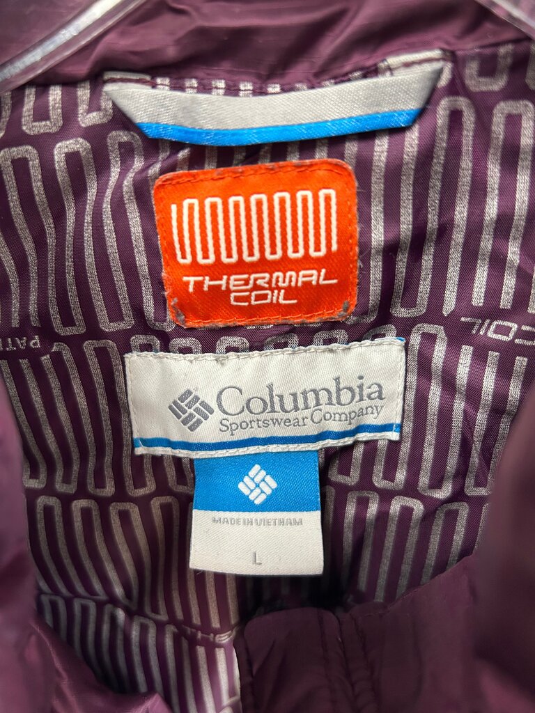 Columbia Purple Thermal Coil Vest, L