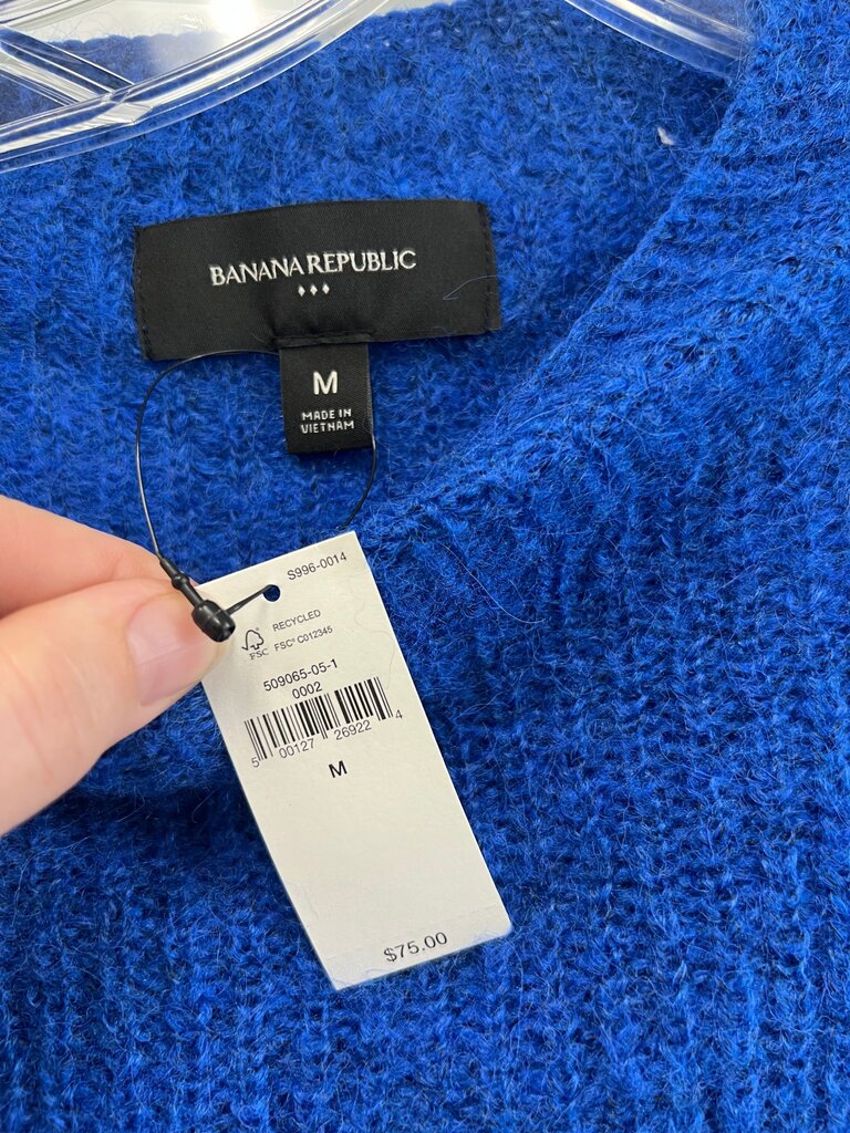 Banana Republic Blue Knit Sweater