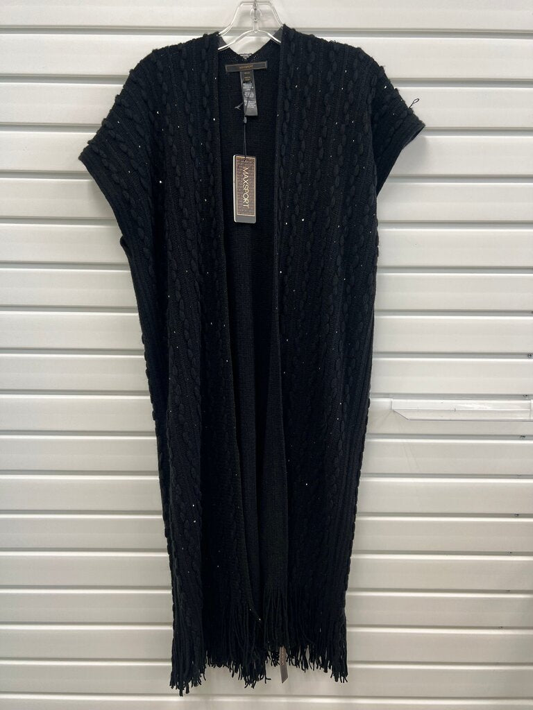 Maxsport Black Knit Cardigan