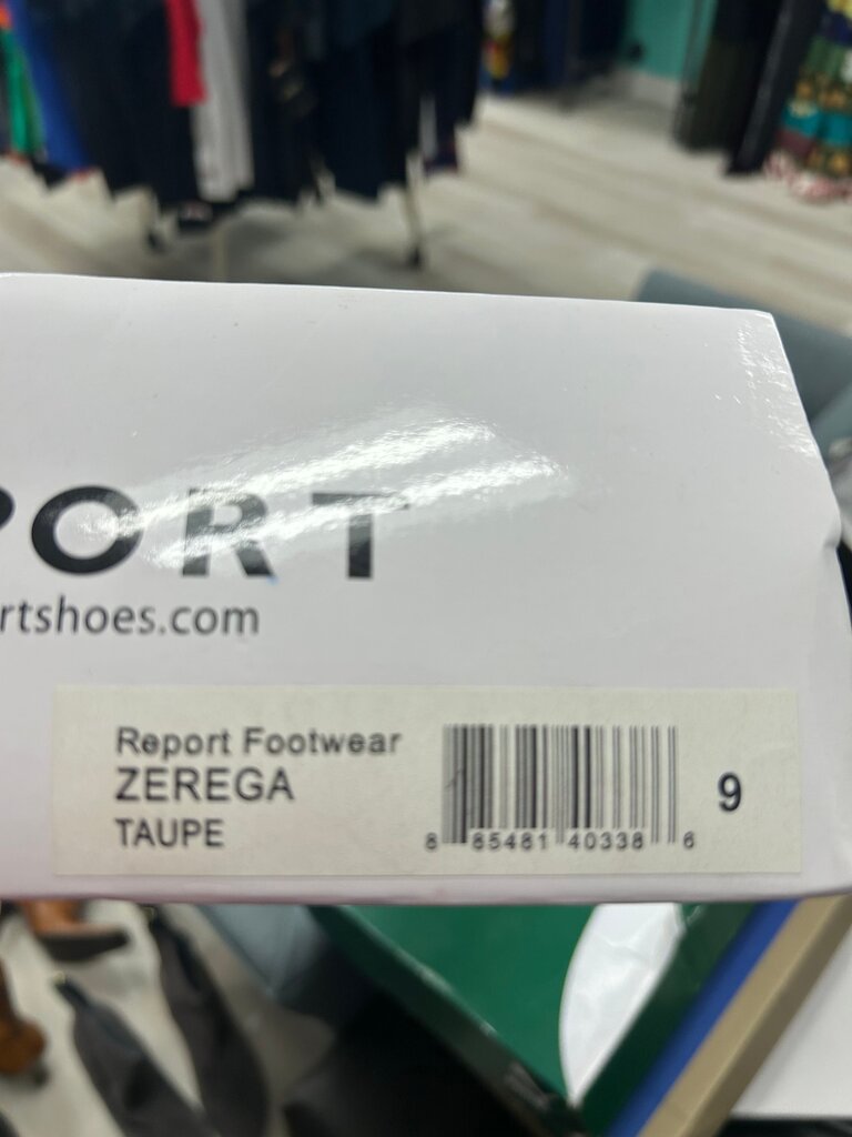 Report Footwear Zerega Taupe Ankle Boots NEW
