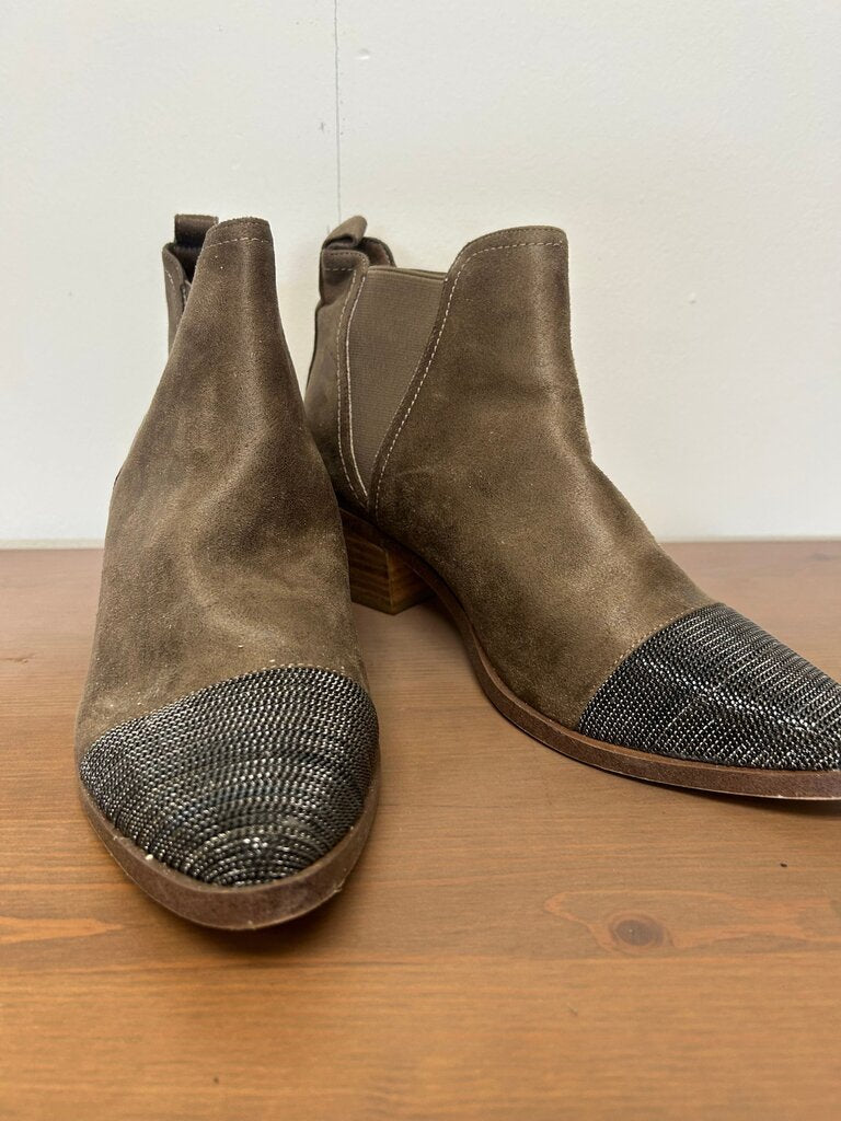 Report Footwear Zerega Taupe Ankle Boots NEW