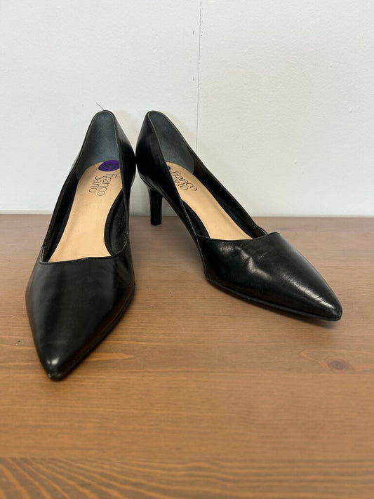 Franco Sarto Black Heels 8.5