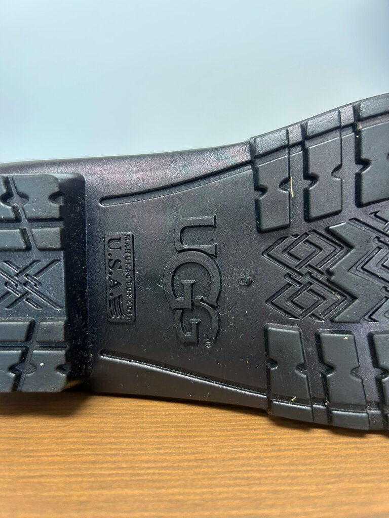 UGG Black Rubber Rain Boots