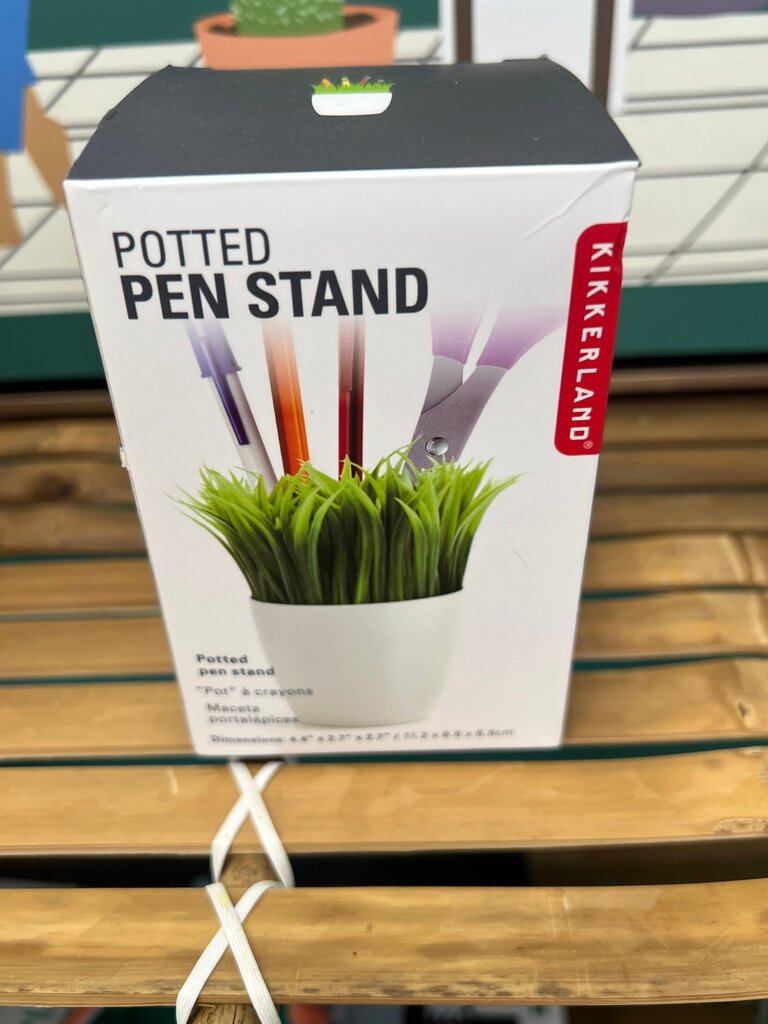 Potted Pen Stand
