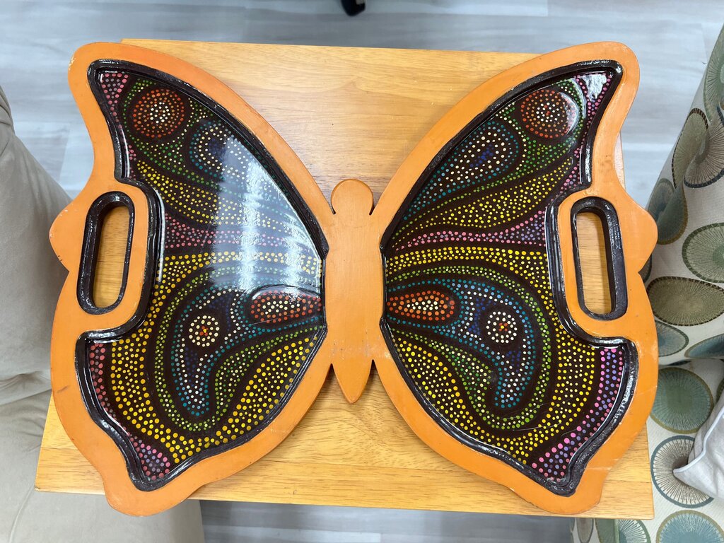 Butterfly Shaped Decorative Tray