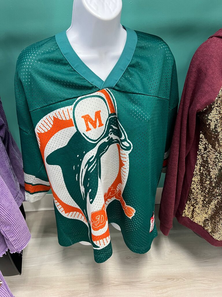 Wilson Miami Dolphins Mesh Graphic Jersey