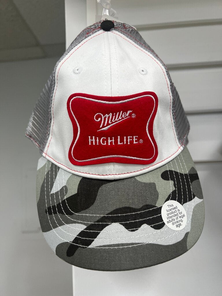 Miller High Life Camo Cap