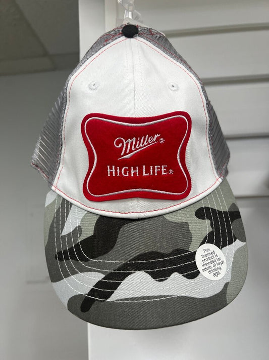 Miller High Life Camo Cap