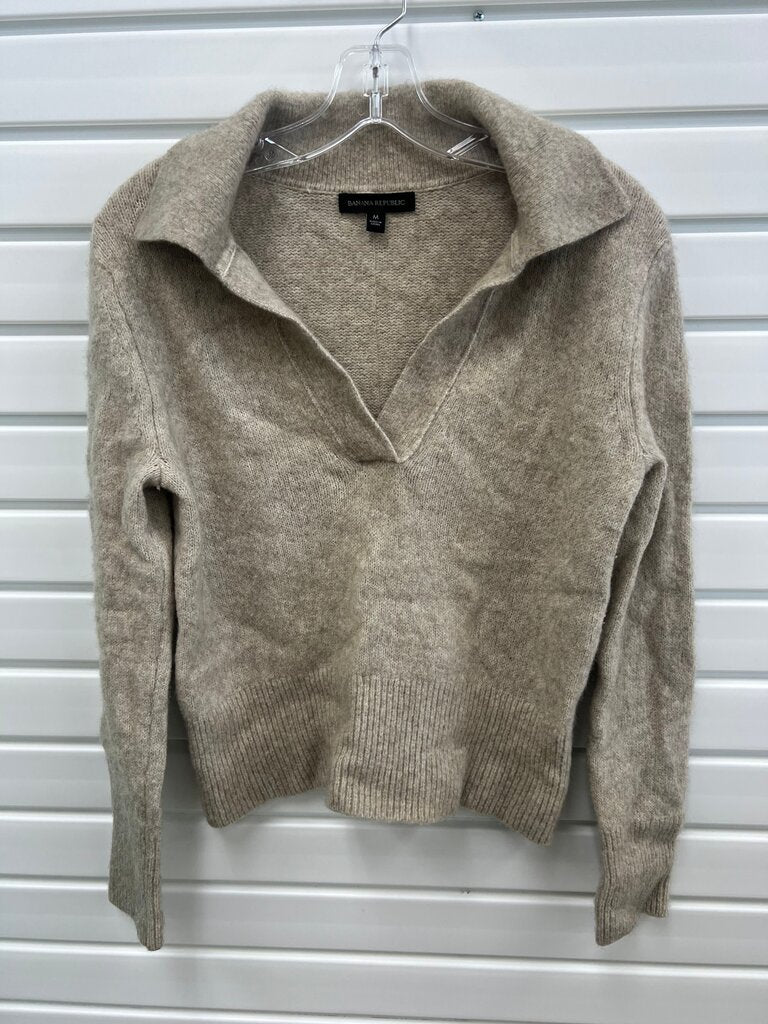 Banana Republic Beige Wool Blend Sweater