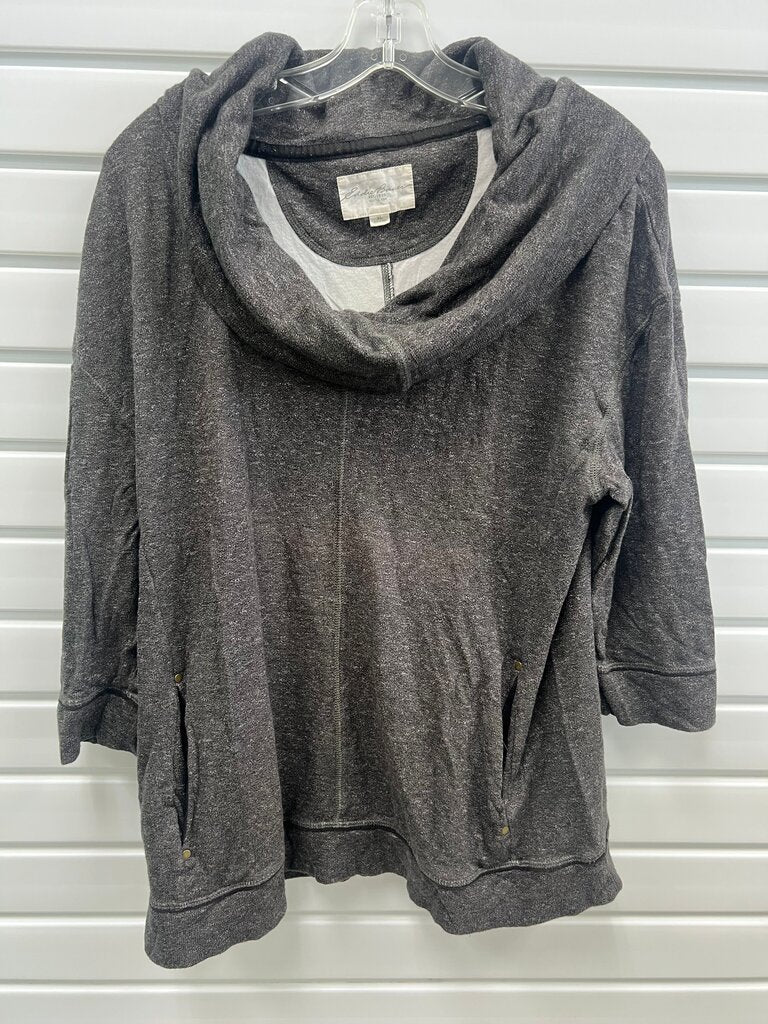 Eddie Bauer 100% Cotton Cowl Neck Sweatshirt