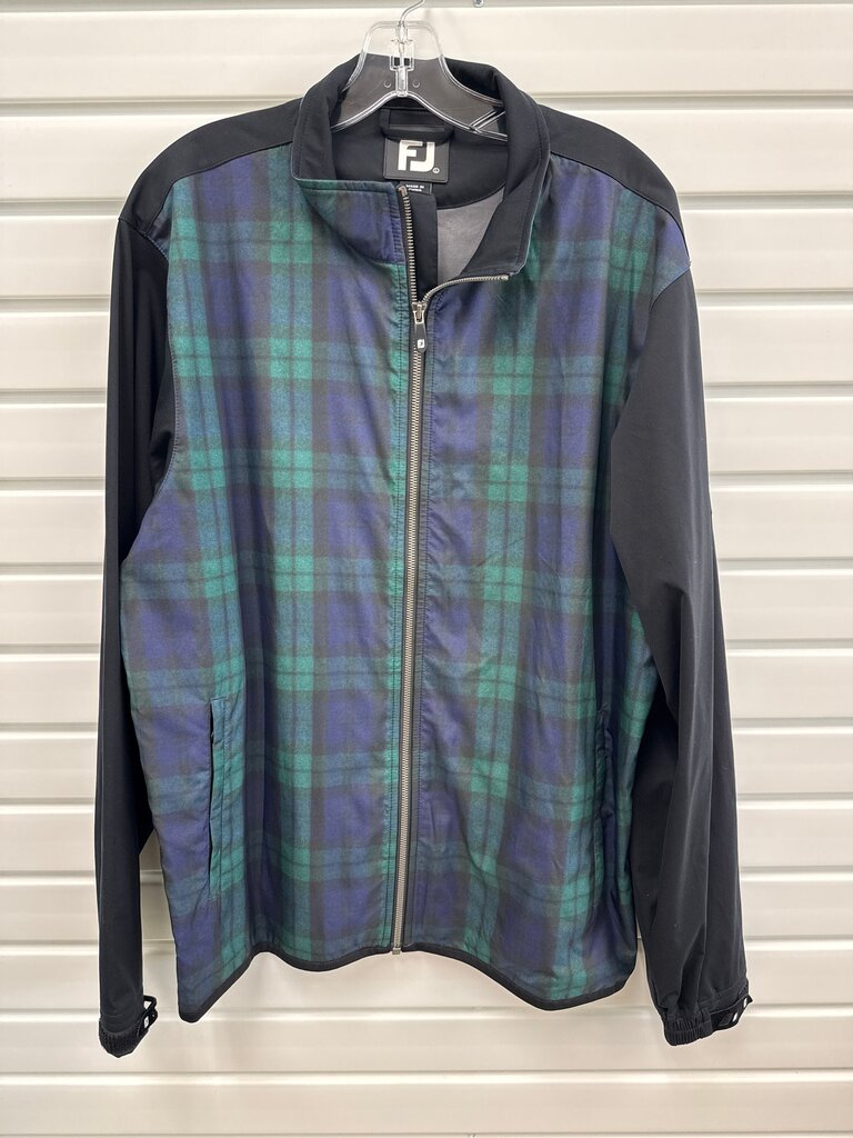 Men's FootJoy Golf Full-zip Plaid Jacket