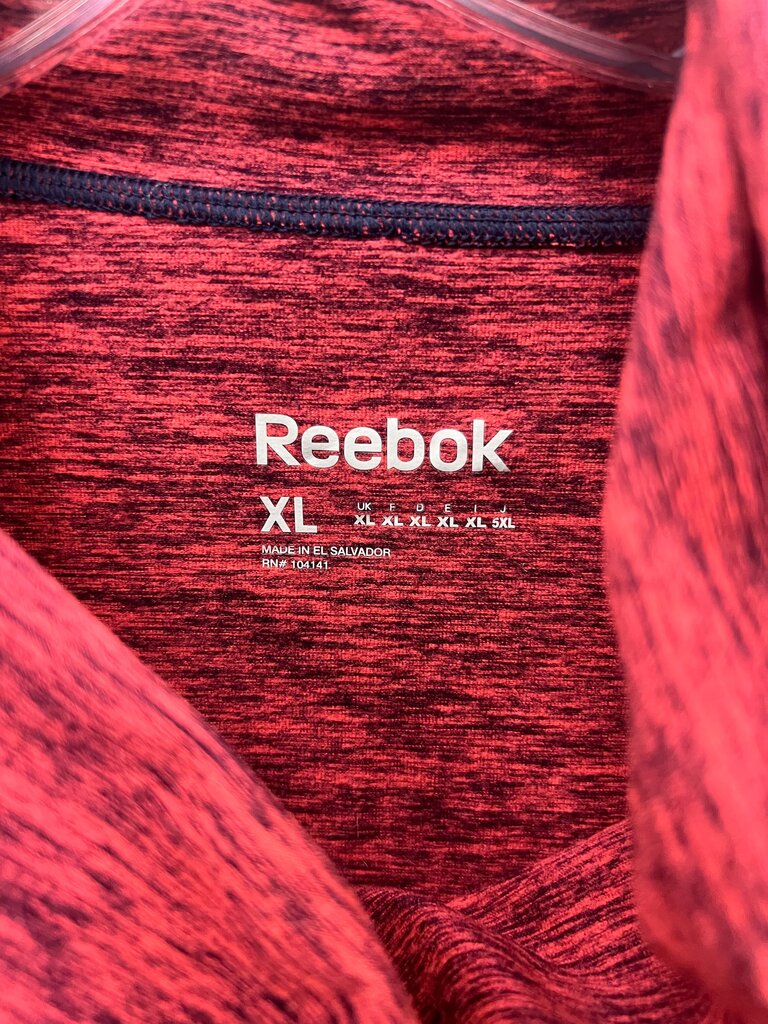 Reebok Red Extra Large Hoodie