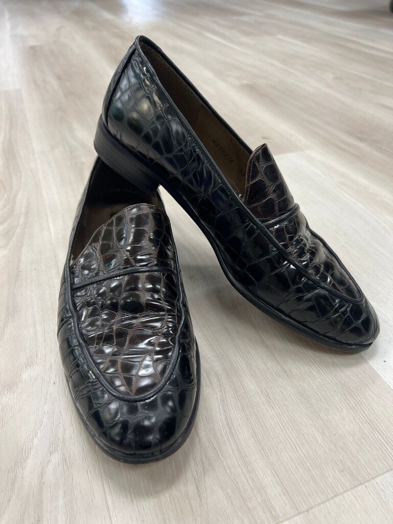 Vintage Stuart Weitzman Chocolate Loafers