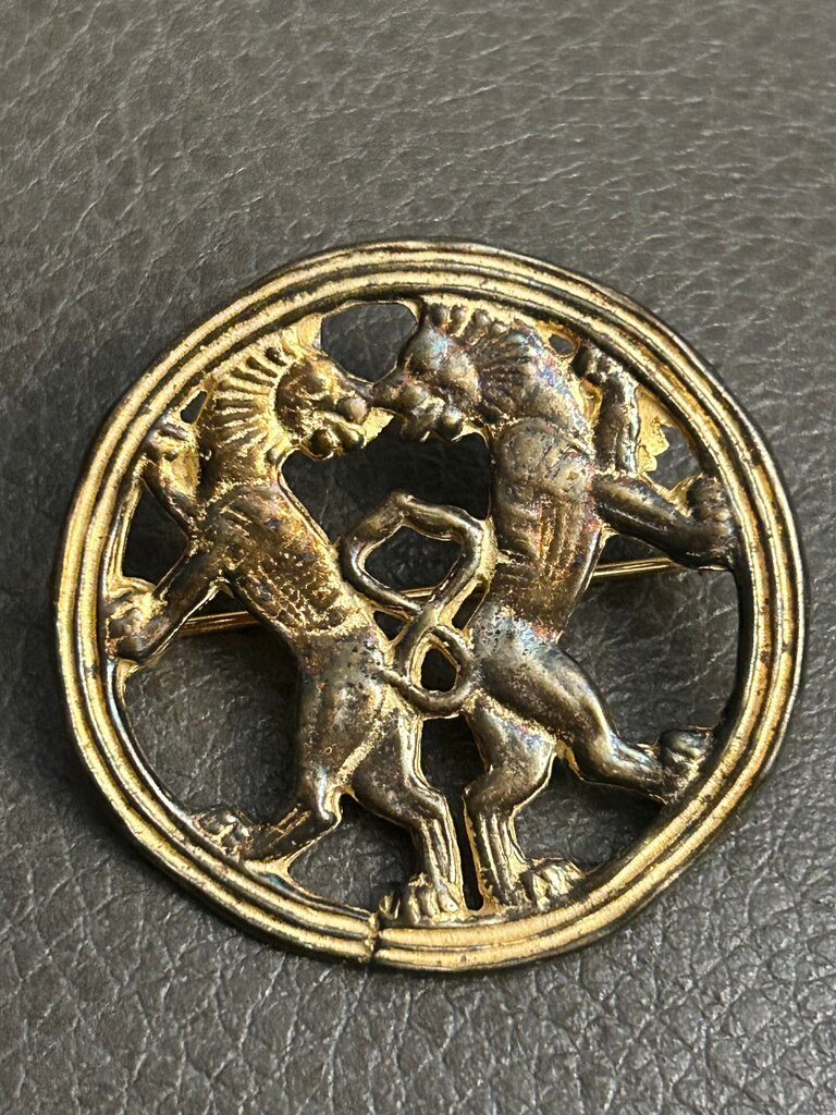Vintage MMA Griffin Brooch Pin