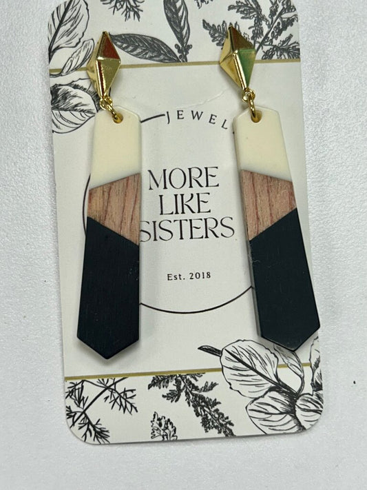 Geometric Dangle Earrings