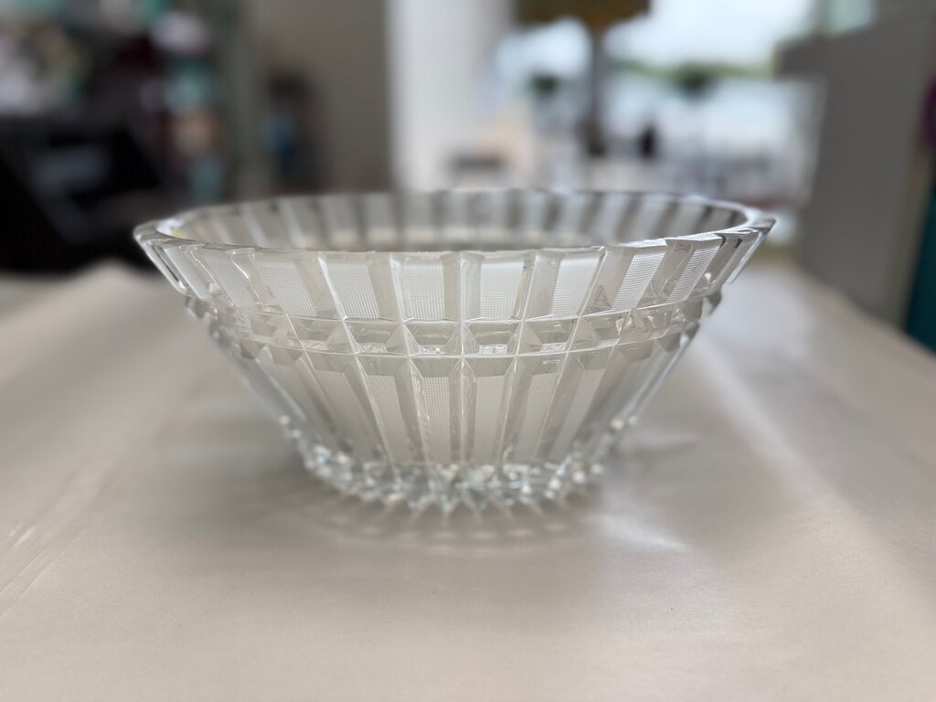 Handmade Lead Crystal Bowl