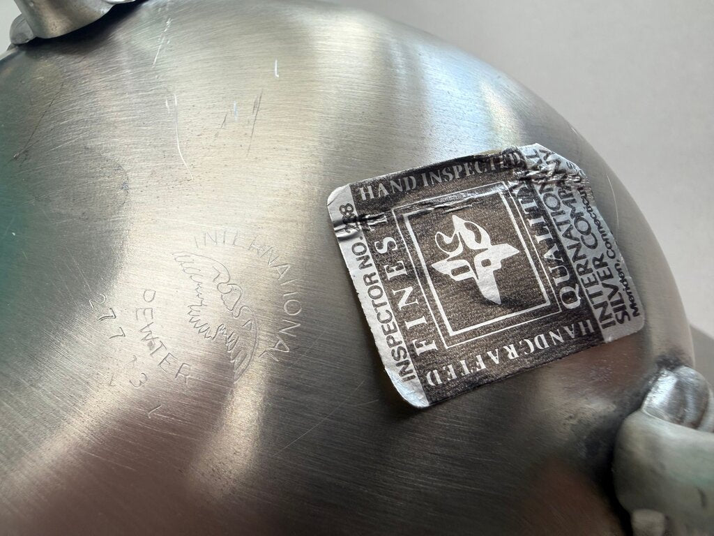 International Silver Company Pewter Gravy Boat