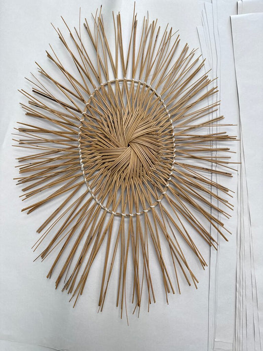 Sunburst Woven Wall Decor (pair)