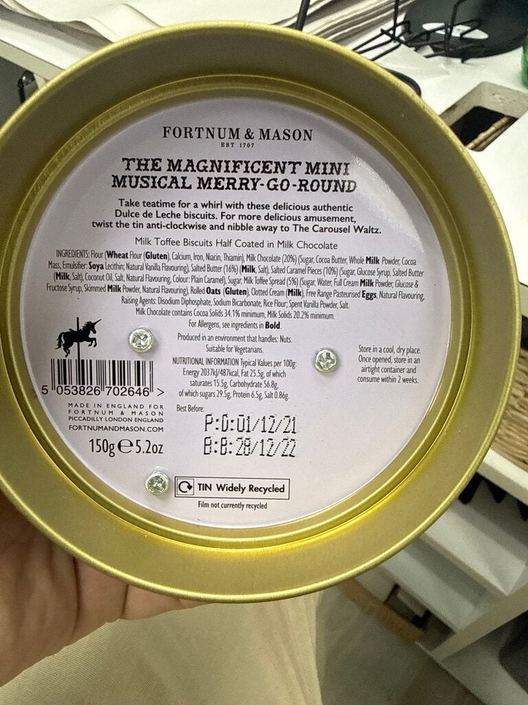 Fortnum & Mason The Magnificent Mini Musical Merry-Go-Round