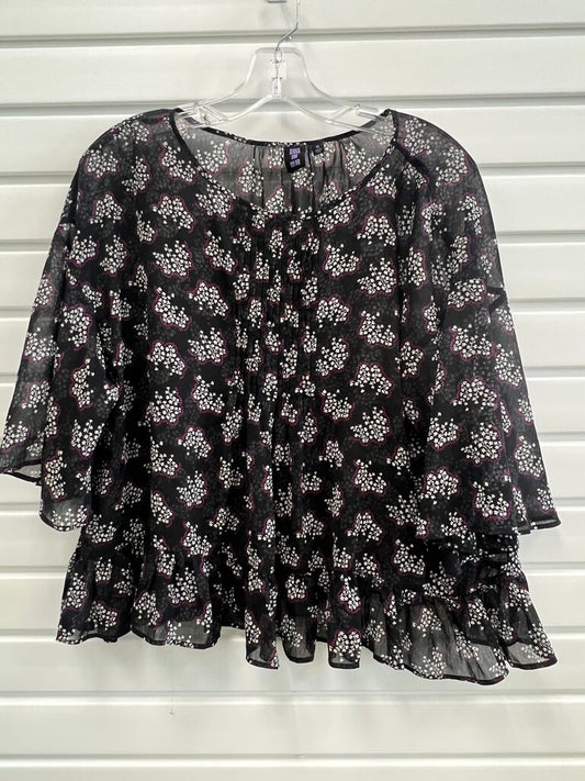 Anna Sui for Uniqlo Floral Print Blouse