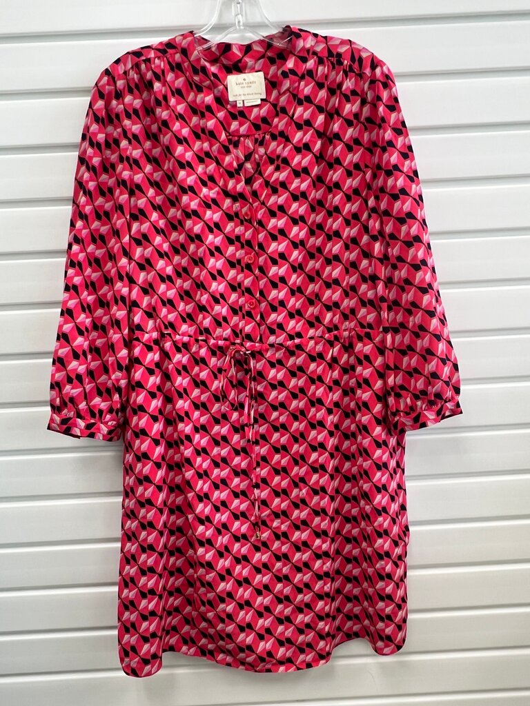 Kate Spade New York Pink Geometric Print Dress