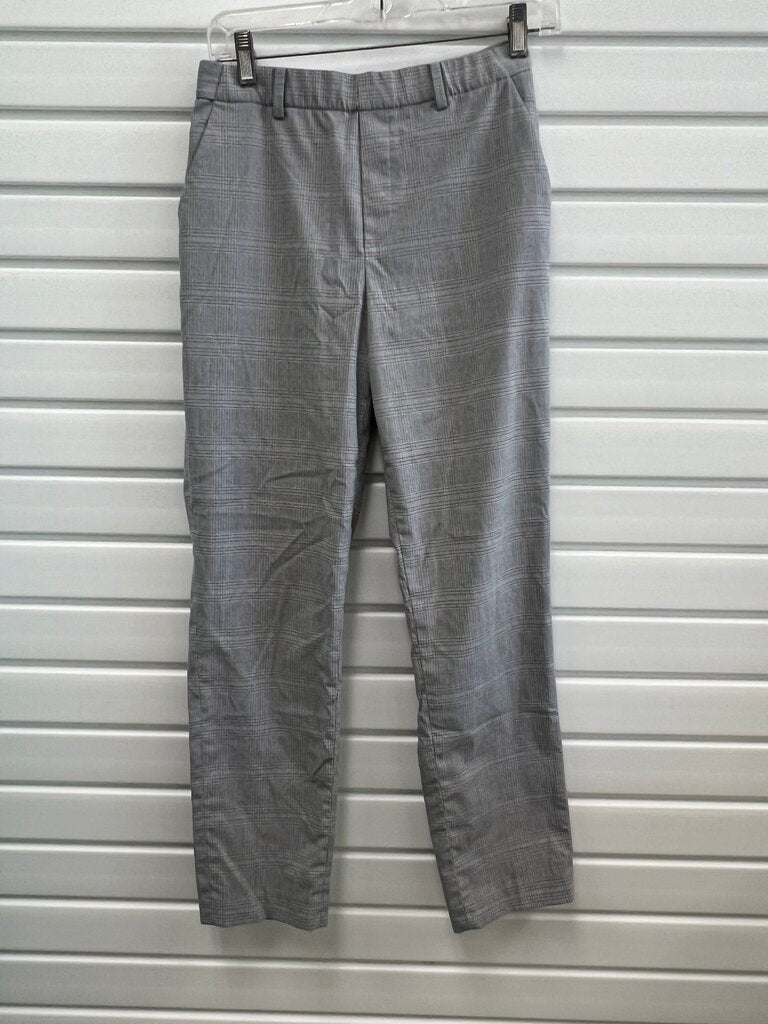 Gray Plaid Pants