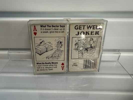 Get Well Playing Cards