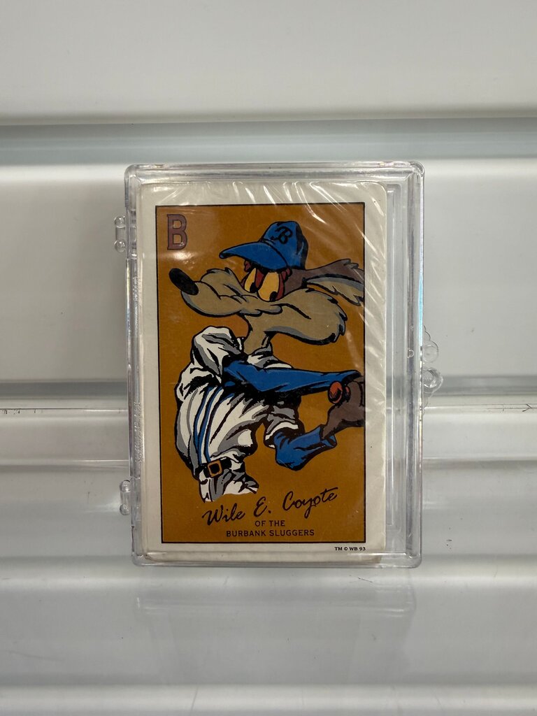 Looney Tunes "Burbank Sluggers" Baseball playing cards (1993 - sealed)