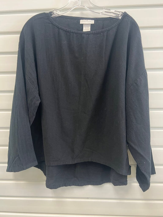 Soft Surroundings Black Cotton Top
