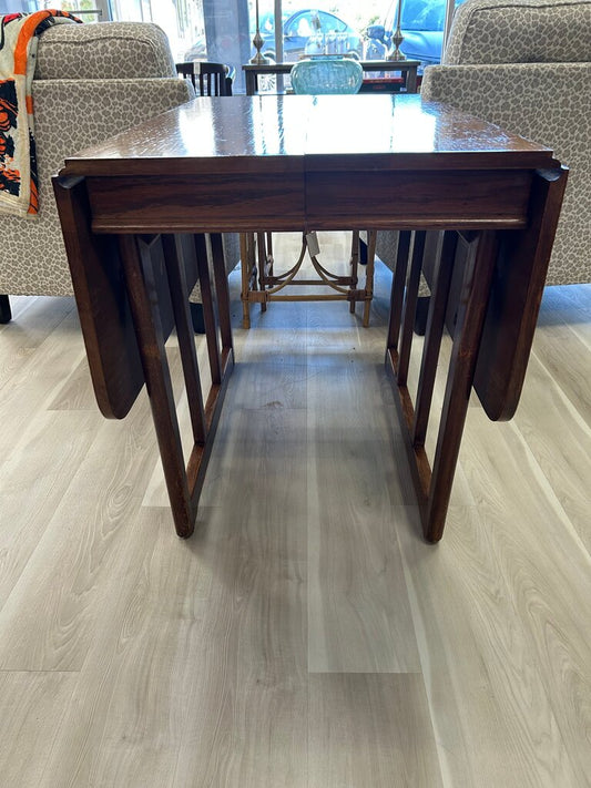 Vintage Oak Drop Leaf Dining Table