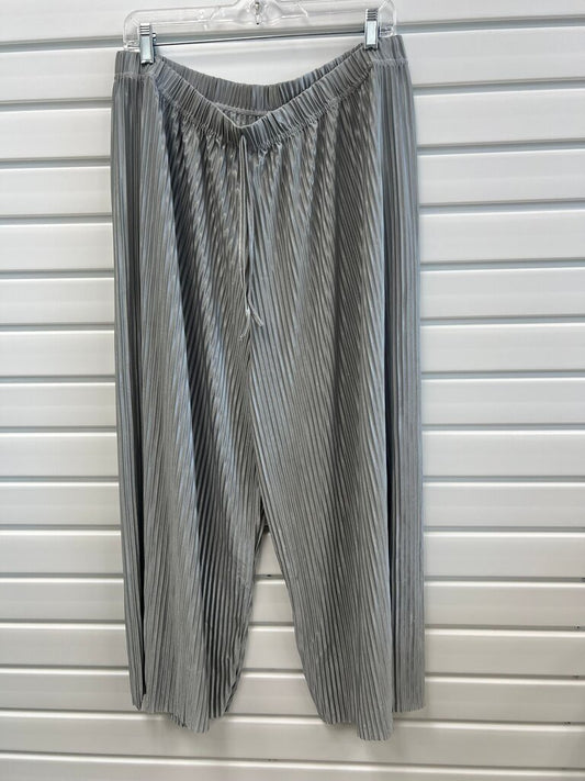 Women's Gray Pleated Pants NEW