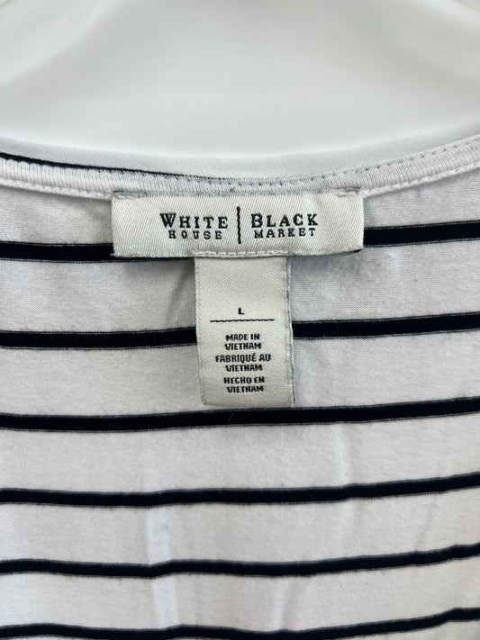 White House Black Market Striped Tee