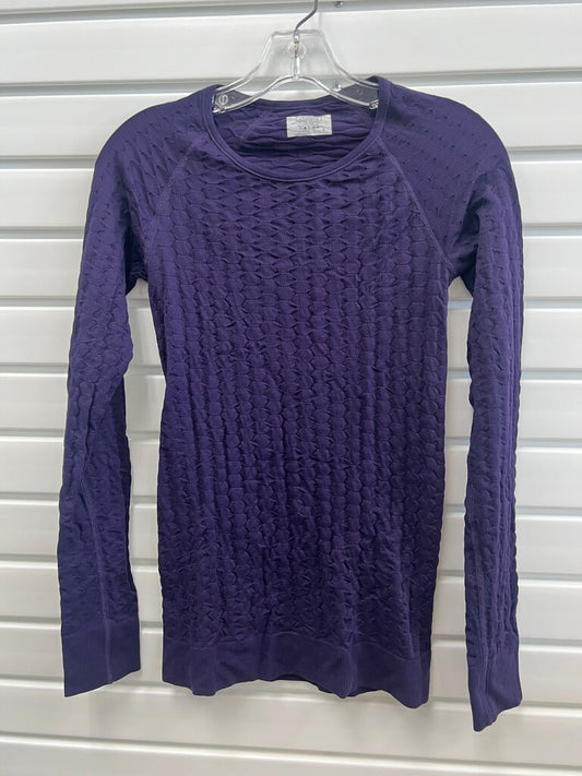 Athleta Purple Long Sleeve Top