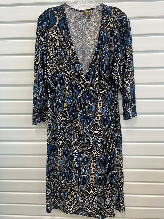 Blue Patterned Dress