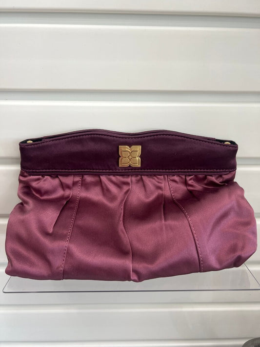 BCBG Maxazria Purple Clutch Purse
